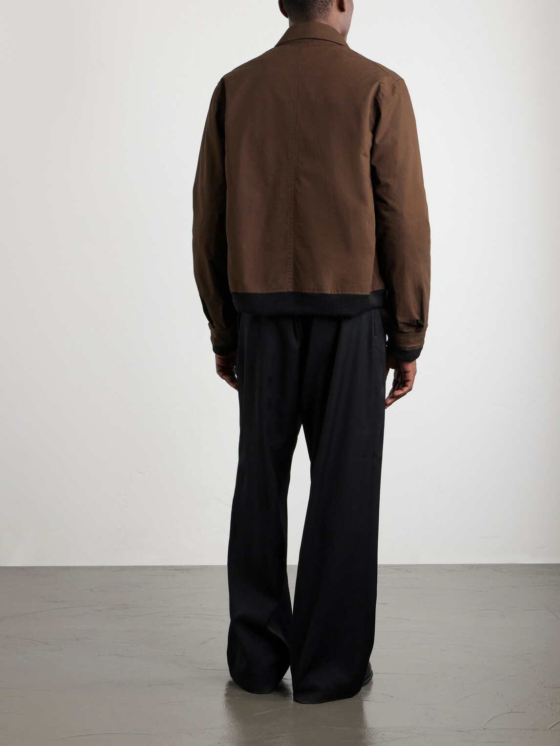Sacai - Reversible Nylon Bomber Jacket - Brown Sacai