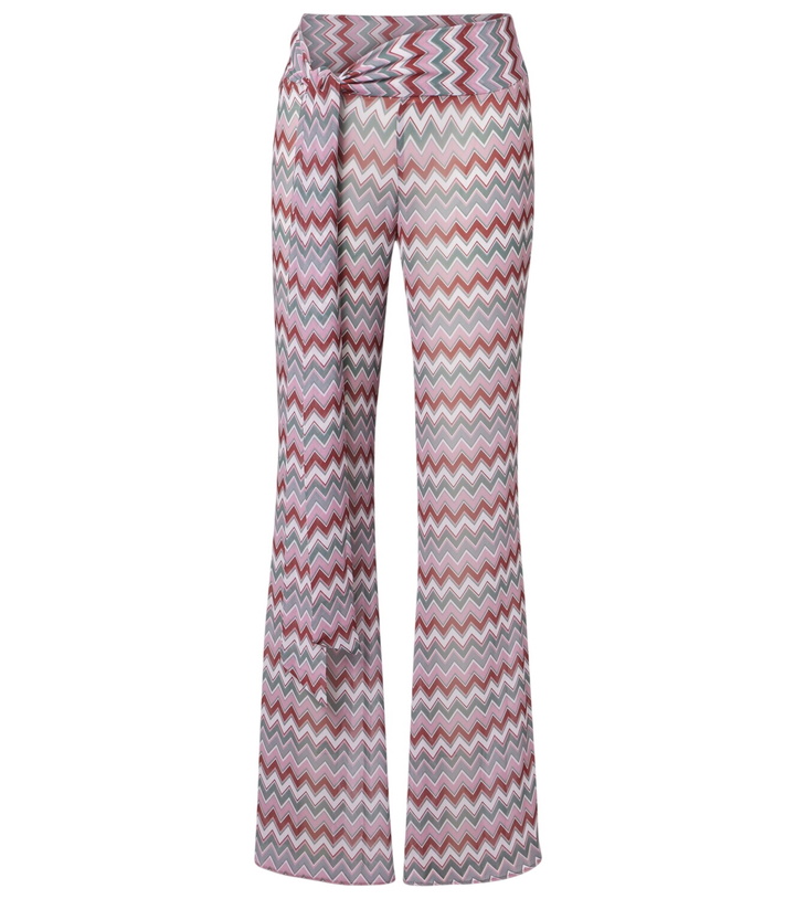 Photo: Bananhot Bowie chevron flared pants
