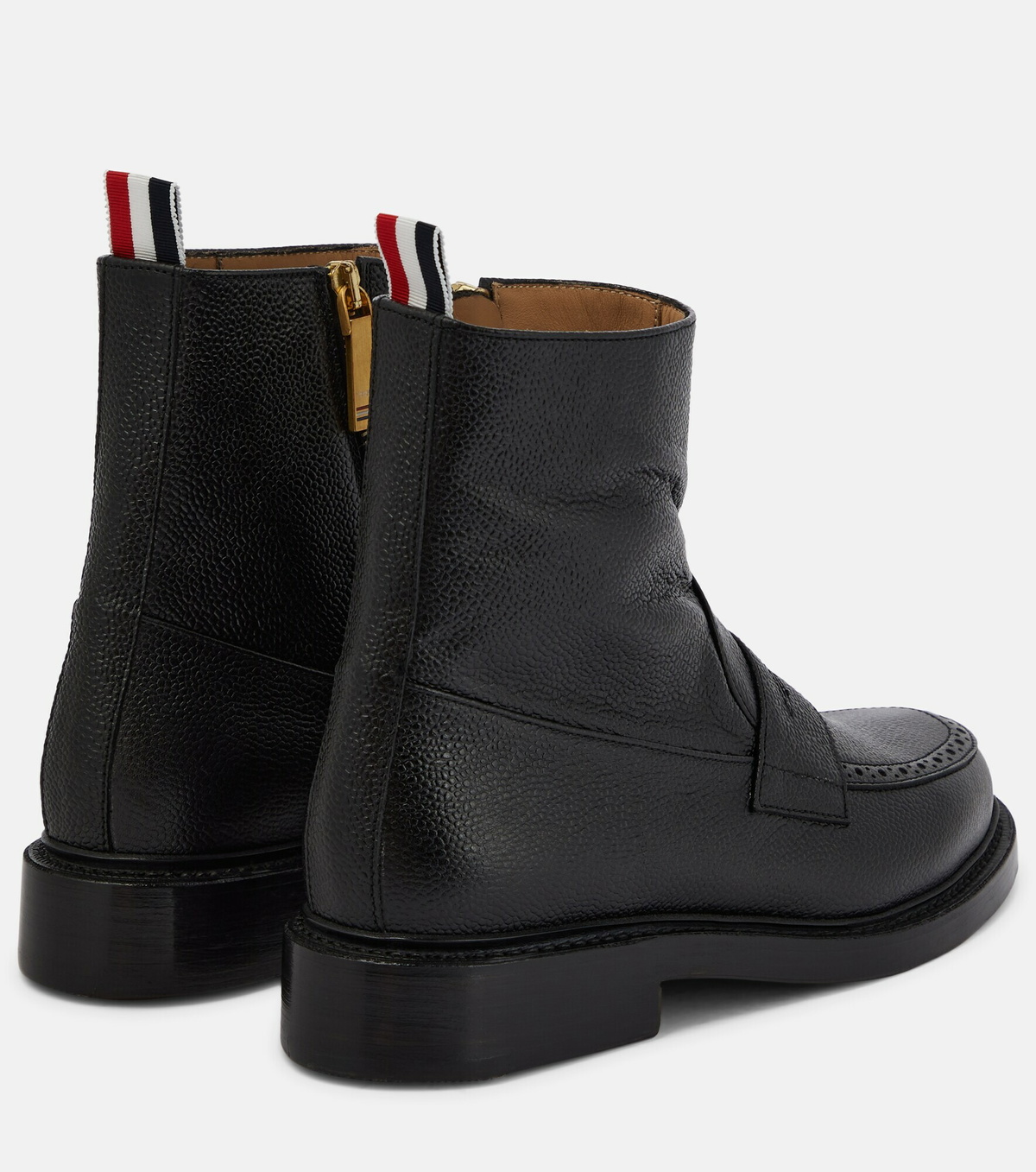 Thom Browne - Leather ankle boots