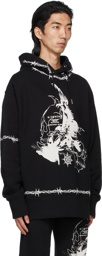 Givenchy Black Gothic Hoodie