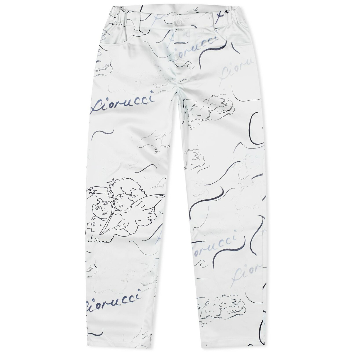 Fiorucci Women's Sketch Angel Trousers in White