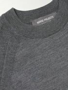 Norse Projects Arktisk - Tech Wool-Blend Sweater - Gray