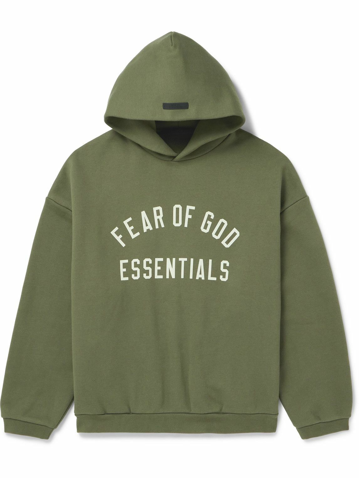 FEAR OF GOD ESSENTIALS - Oversized Logo-Print Cotton-Blend Jersey