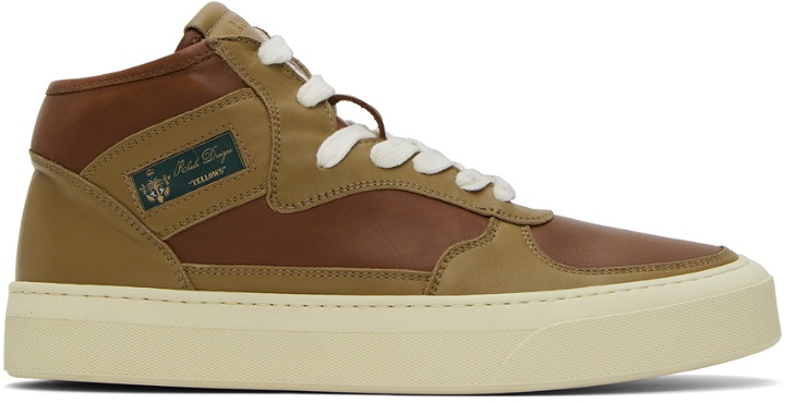 Photo: Rhude Khaki & Brown Cabriolets Sneakers
