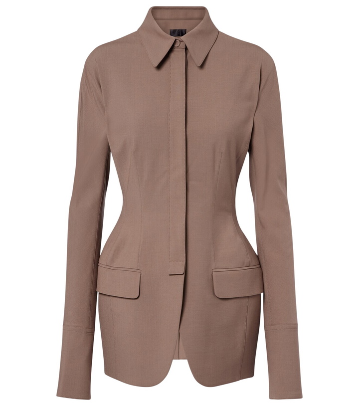 Photo: Mugler Peplum jacket