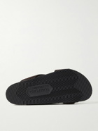 TOM FORD - Wicklow Perforated Suede Slides - Brown