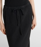 Velvet Beka linen maxi skirt