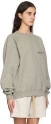 Fear of God ESSENTIALS Grey Pullover Sweatshirt