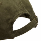 Museum of Peace and Quiet Men's Wordmark Dad Cap in Olive 