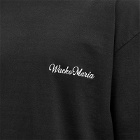 Wacko Maria Men's Washed Heavyweight T-Shirt in Black
