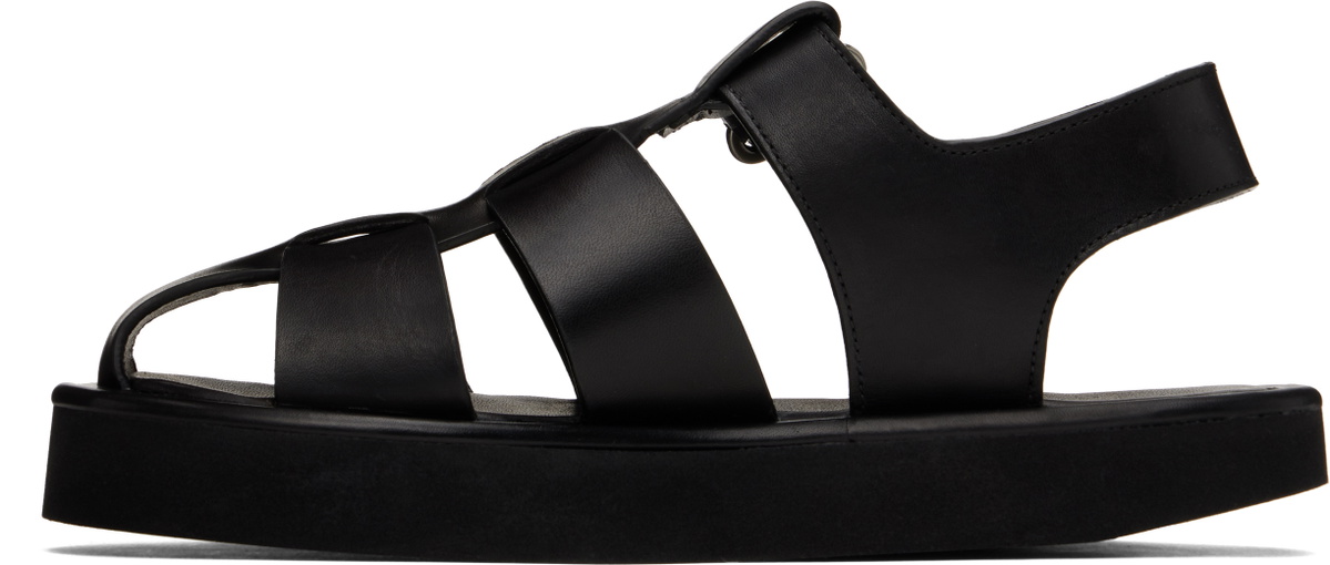 Studio Nicholson Black Cassius Sandals