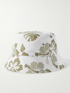 Frescobol Carioca - Leandro Printed Recycled-Shell Bucket Hat