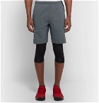 Under Armour - Launch Slim-Fit SW 2-in-1 Running Shorts - Gray