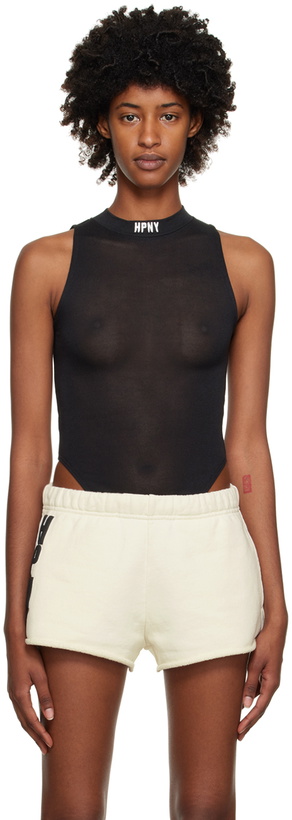 Photo: Heron Preston Black 'HPNY' Bodysuit