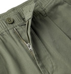 Bellerose - Cotton-Twill Cargo Trousers - Green