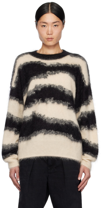 Photo: Isabel Marant Black & Beige Sawyers Sweater