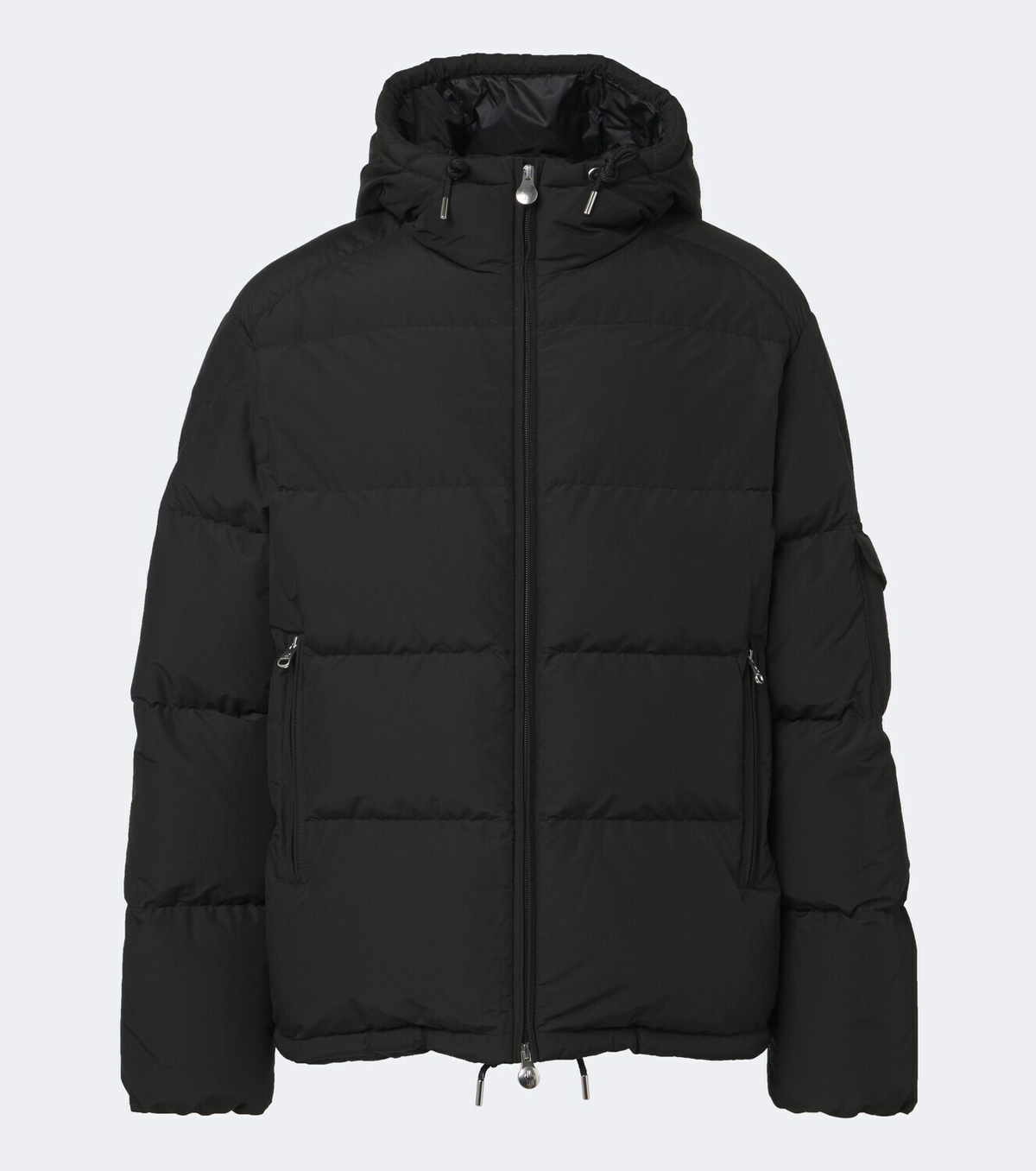 Moncler Himalaya hooded cotton-blend down jacket