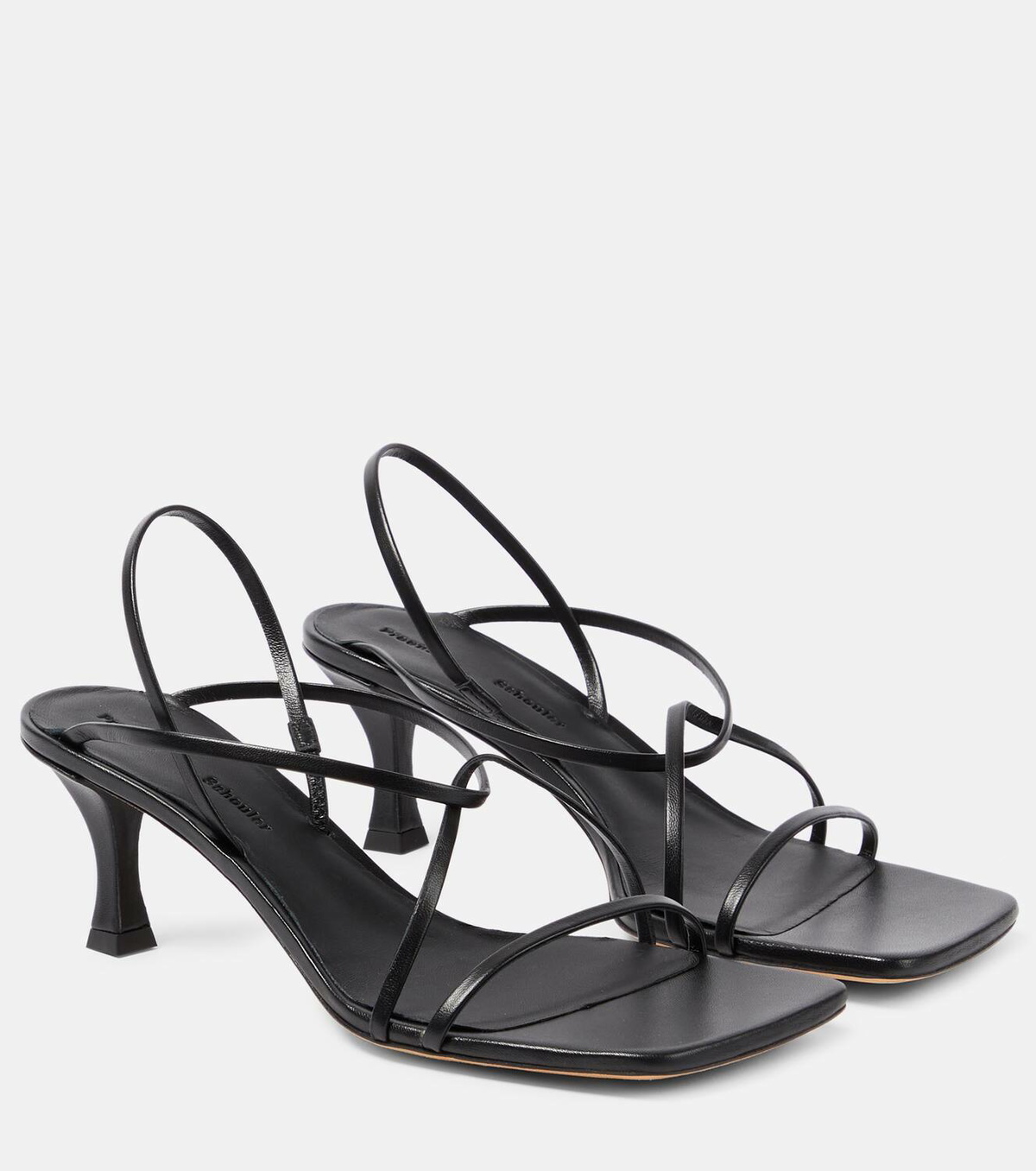 Proenza Schouler Square 60 leather sandals