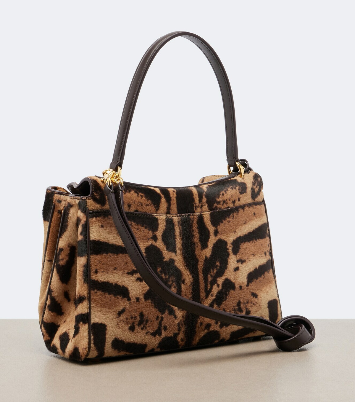 Balenciaga Rodeo Small calf hair shoulder bag