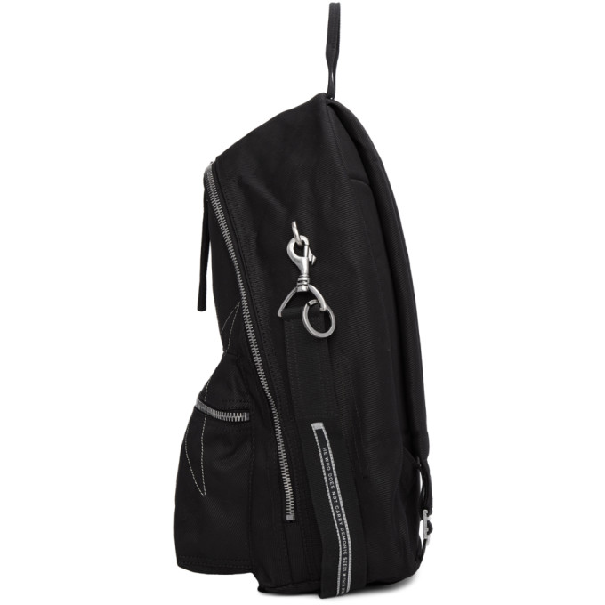 Rick Owens FW17 DRKSHDW Embroidered Logo Grossgrain Backpack Rick owens drkshdw fw17 - Gem main image 3