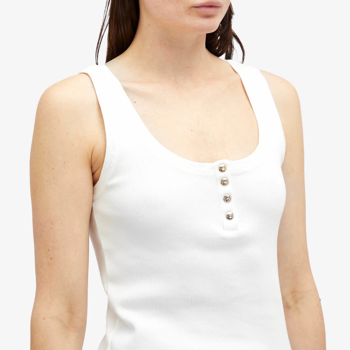 Anine Bing Women's Alessia Tank Top in Ivory