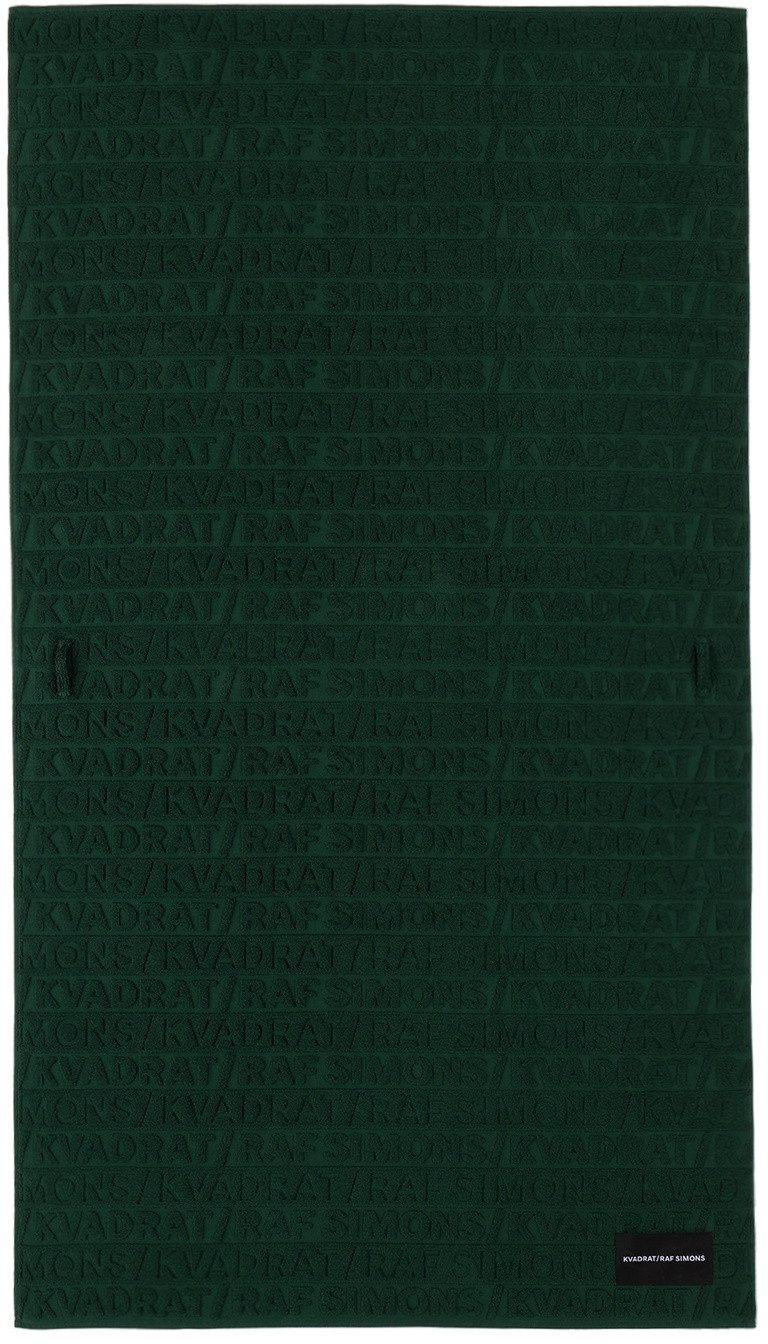 Kvadrat/Raf Simons Green Beach Towel