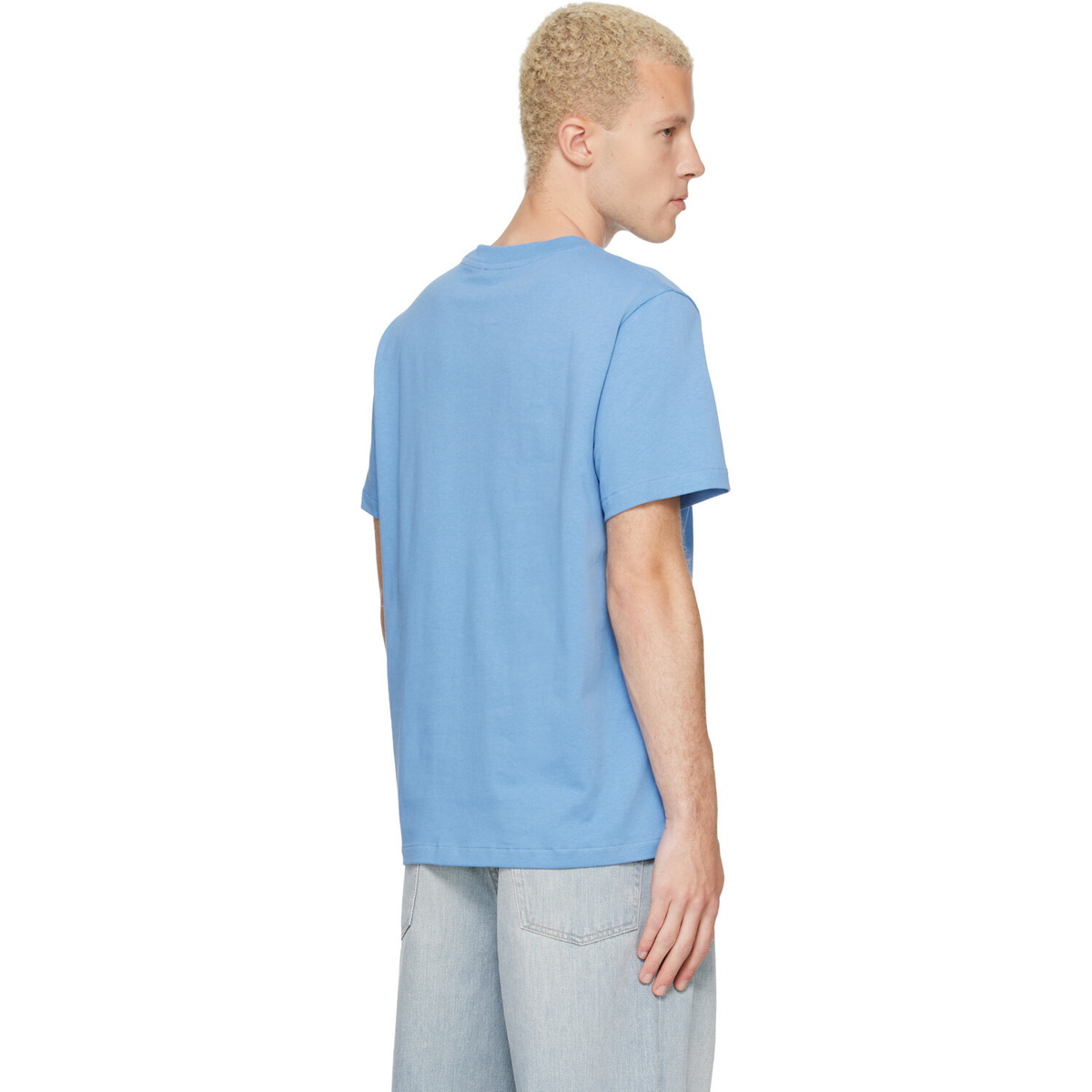 A.P.C. Blue Standard 'Rue Madame' T-shirt