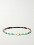 Peyote Bird - Delphi Gold-Plated Multi-Stone Beaded Bracelet