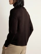 The Row - Mavel Wool Rollneck Sweater - Brown