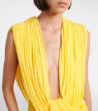 Christopher Esber Draped jersey minidress