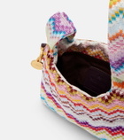 Missoni Zigzag Small jacquard top-handle bag