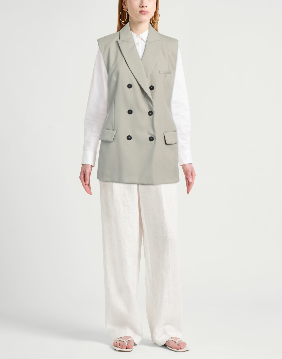 Iro Womens Blazer in Sage green
