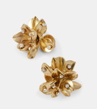 Oscar de la Renta Flower embellished stud earrings