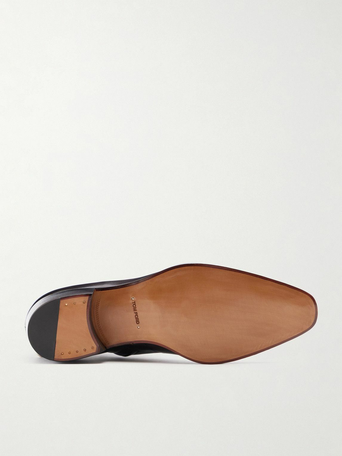 TOM FORD - Leather Boots - Black