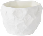 1882 Ltd. White Crockery Candle
