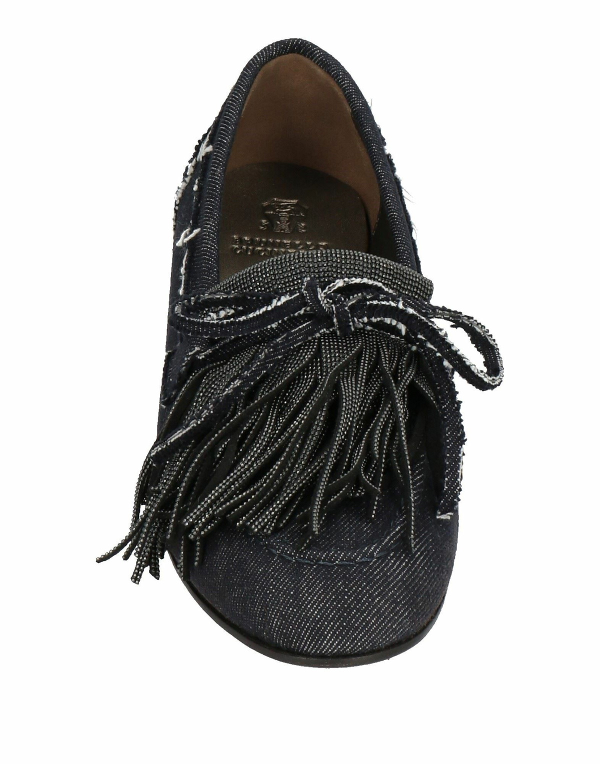Brunello Cucinelli Womens Loafers in Navy