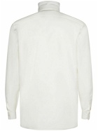 SAINT LAURENT - Lavallière Cotton Poplin Shirt