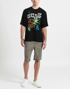 Gcds Mens T-shirt in Black