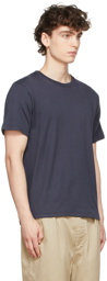 Nanamica Navy 'Loopwheel Coolmax' T-Shirt
