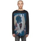 Yohji Yamamoto Black Yohji Face Long Sleeve T-Shirt