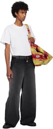 Khoki White Multi-Print T-shirt