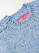 Howlin' - Shaggy Bear Brushed Wool Sweater - Blue