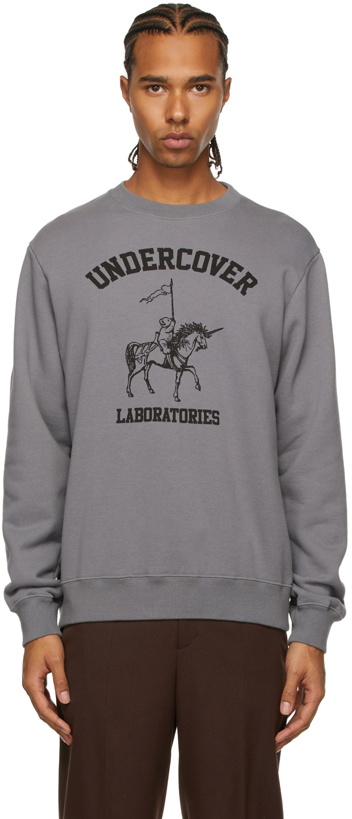 Photo: Undercover Grey 'Undercover Laboratories' Sweatshirt