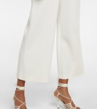 Etro - Pleated high-rise cropped pants
