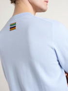 Paul Smith - Knitted Cotton T-Shirt - Blue