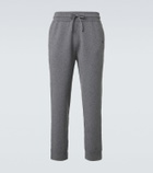 Burberry Cashmere-blend straight sweatpants