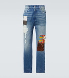 Loewe Patchwork straight jeans