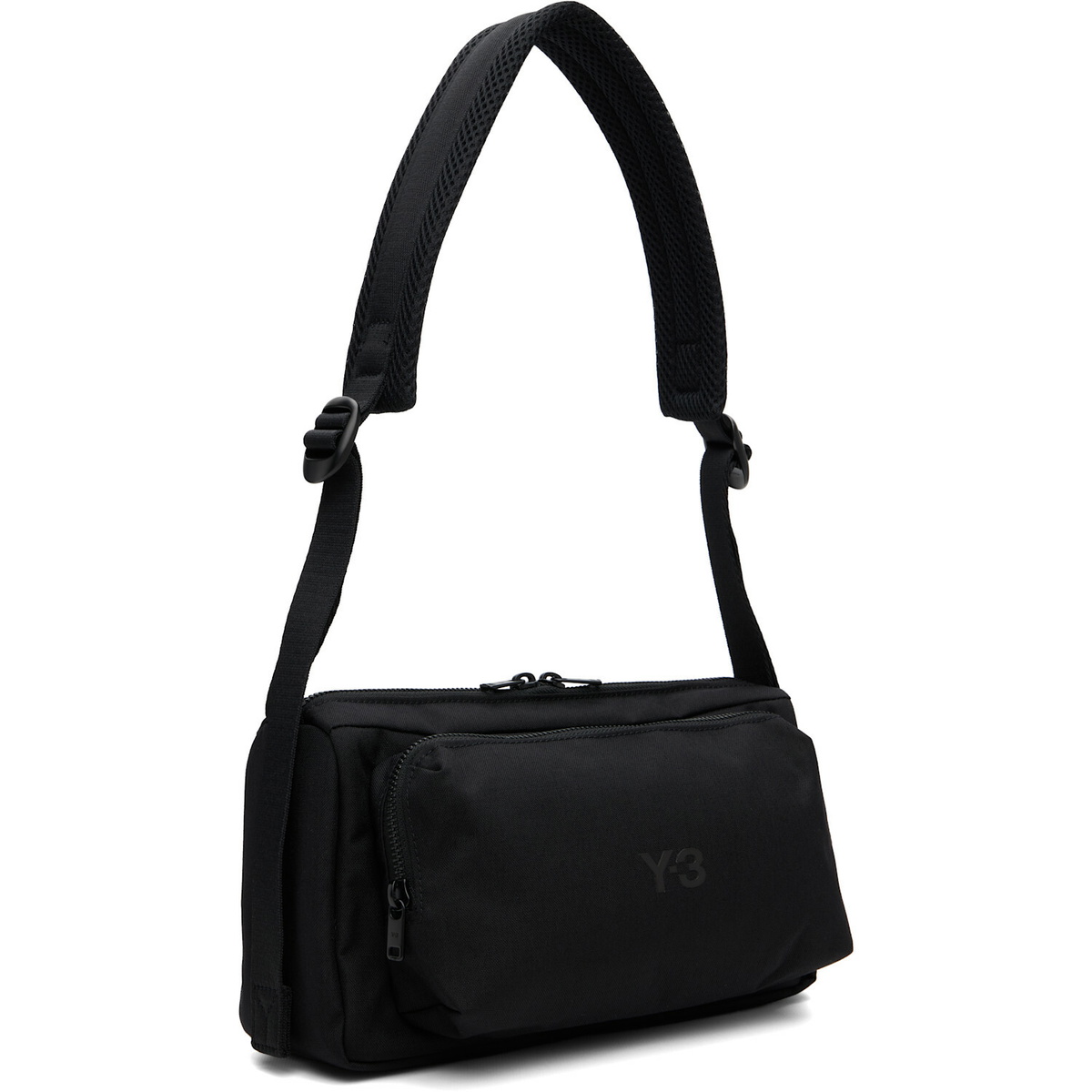 Y-3 Black Staple Fanny Pack