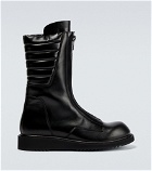 Rick Owens - Basket Creeper leather boots