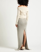 Rick Owens Womens Maxi skirt Khaki